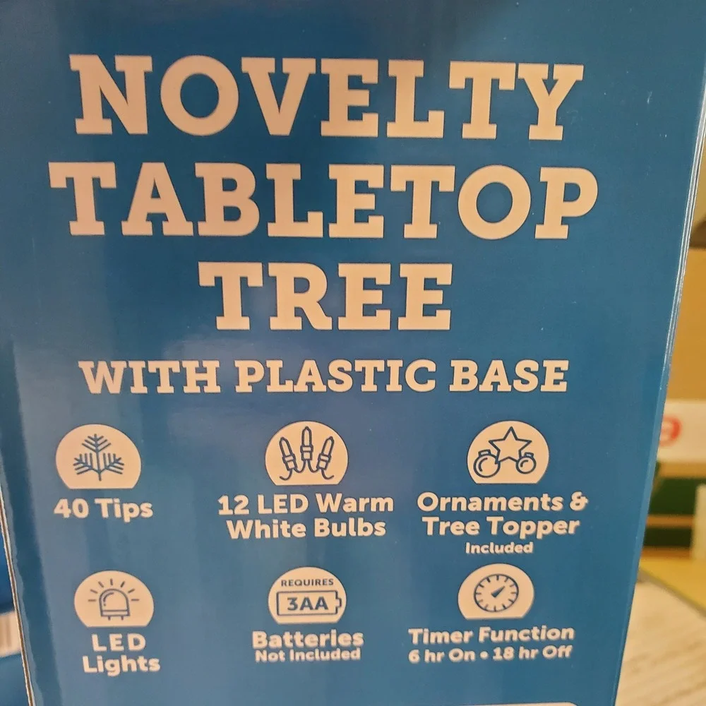 Novelty Tabletop Christmas Tree 18